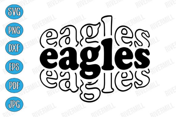 Eagles SVG PNG EPS DXF PDF Graphics