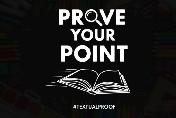 Prove Your Point - Textual Proof Graphics