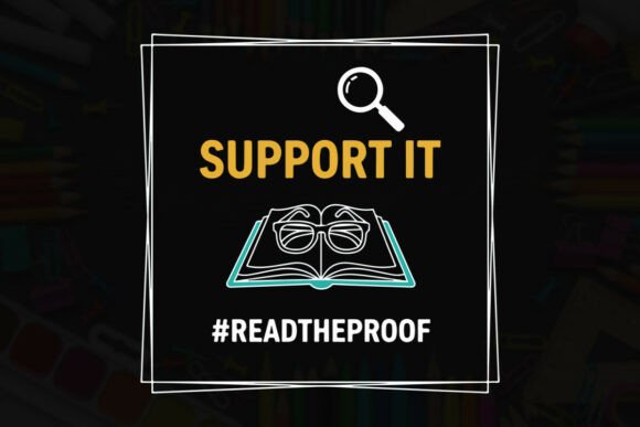 Support It, Read the Proof