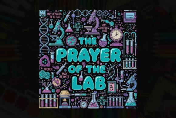 The Prayer of the Lab Typography Design Review