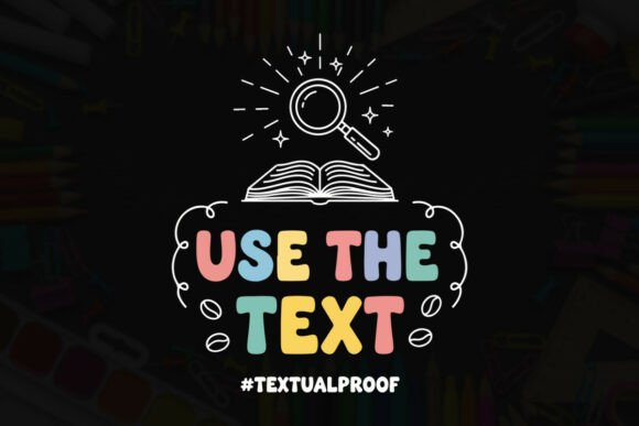 Use the Text Textual Proof Concept Graphics